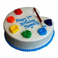 Artist Birthday Cake - 1.5kg